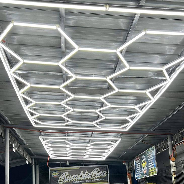 Tri Burst Led Light Garage Light Hexagon Lights